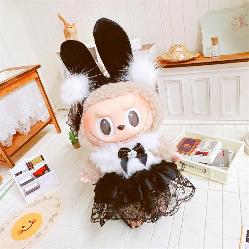 Labubu Black Maid Uniform Set