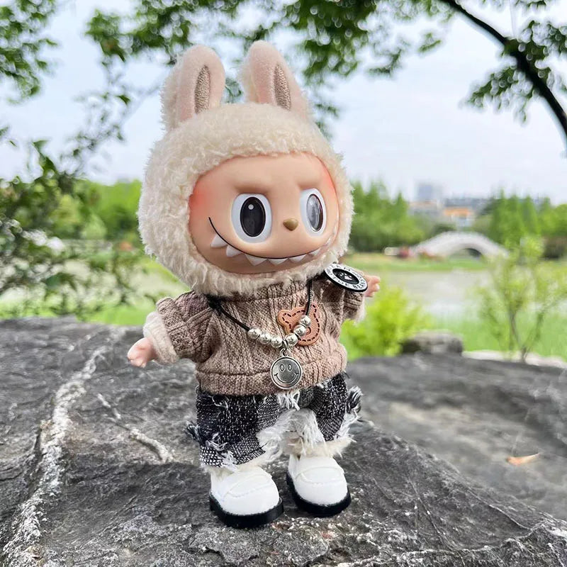 Labubu 17cm Street Trend Outfit