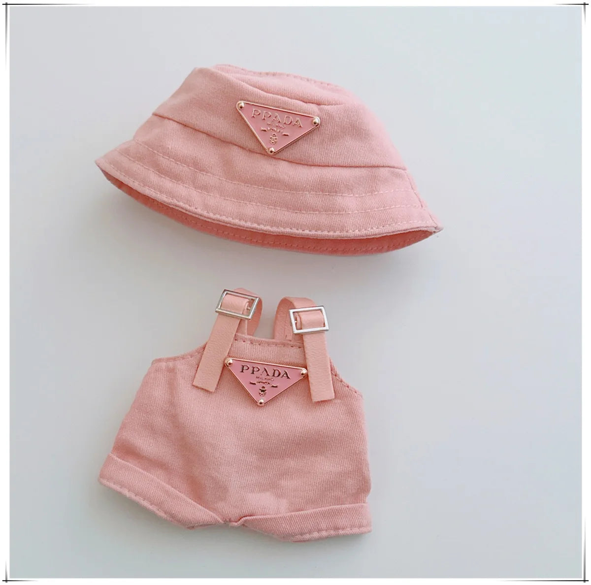 Labubu Corduroy Doll Outfit Set