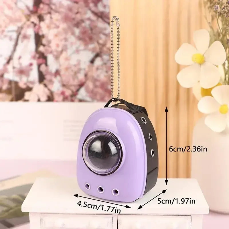 Labubu 17cm Mini Pet Cat Backpack