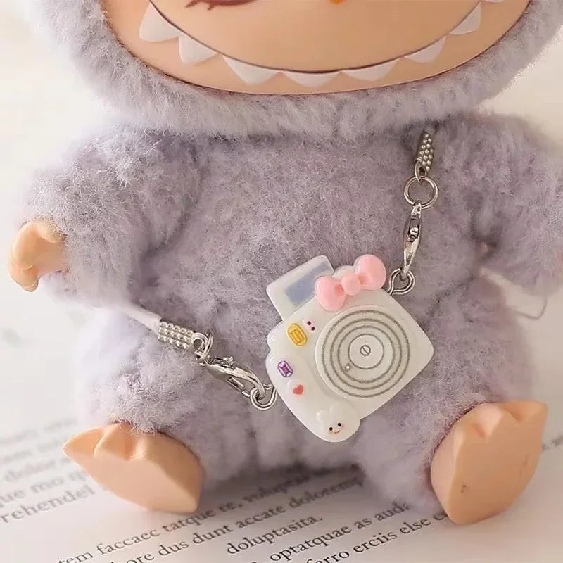 Labubu & Cotton Doll Hoodie Skirt Set