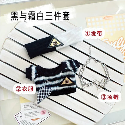 Labubu Black Maid Uniform Set