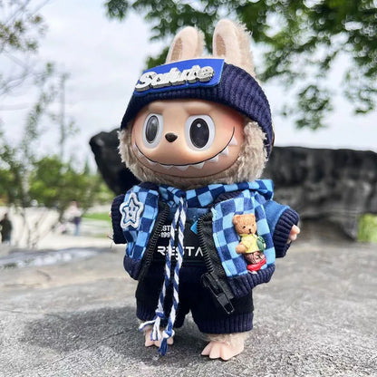 Labubu 17cm Street Trend Outfit