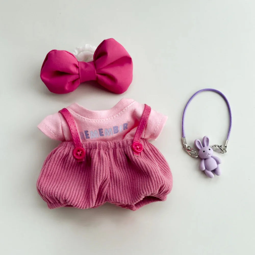 Labubu 17cm Macaron Outfit