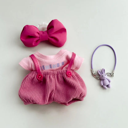 Labubu 17cm Macaron Outfit