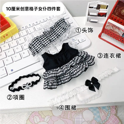 Labubu Black Maid Uniform Set