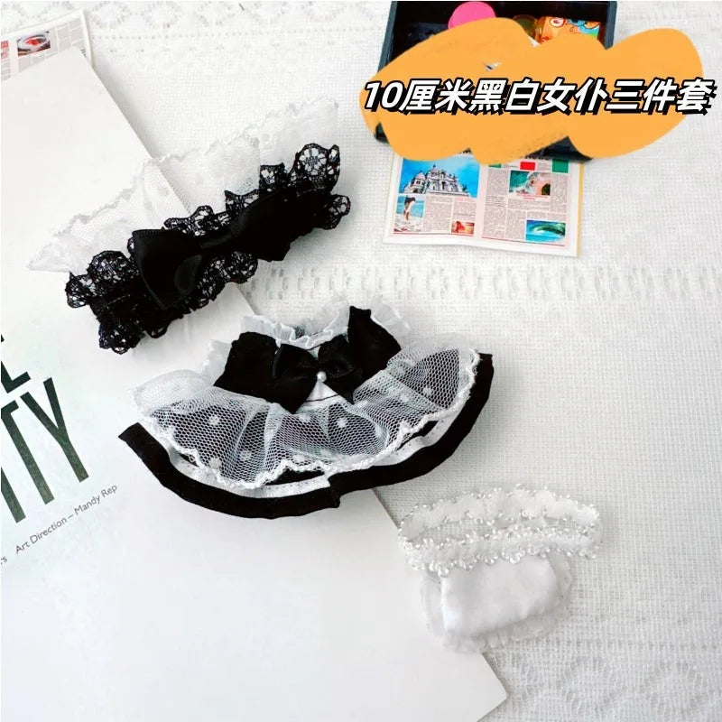 Labubu Black Maid Uniform Set