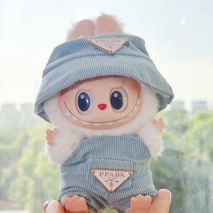Labubu Corduroy Doll Outfit Set
