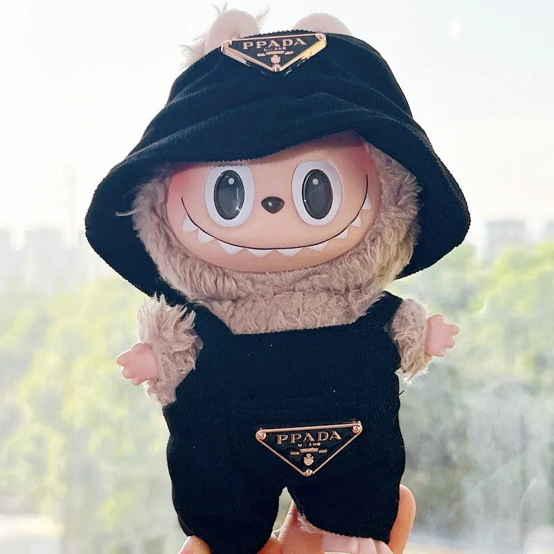 Labubu Corduroy Doll Outfit Set