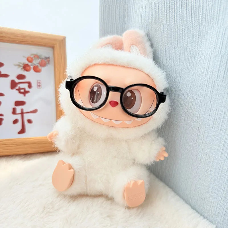 Transparent Plastic Glasses for Dolls