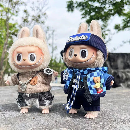 Labubu 17cm Street Trend Outfit