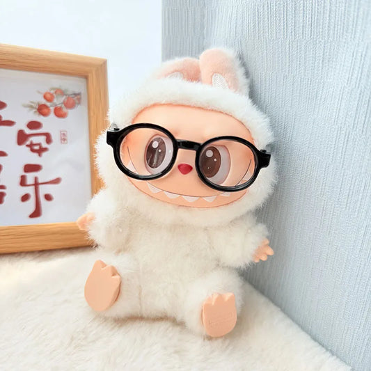 Transparent Plastic Glasses for Dolls