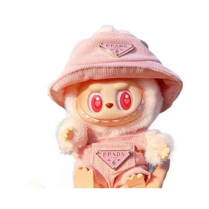 Labubu 17cm Corduroy Clothing Set