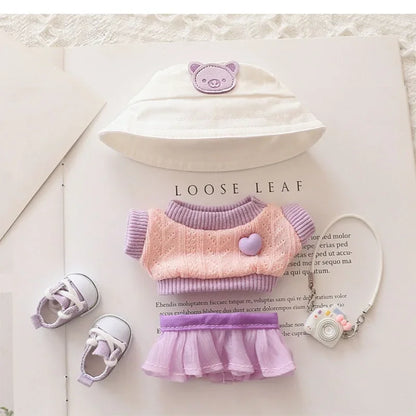 Labubu 17cm Tulle Skirt Set