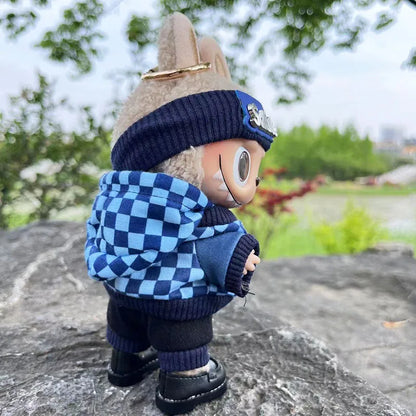 Labubu 17cm Street Trend Outfit