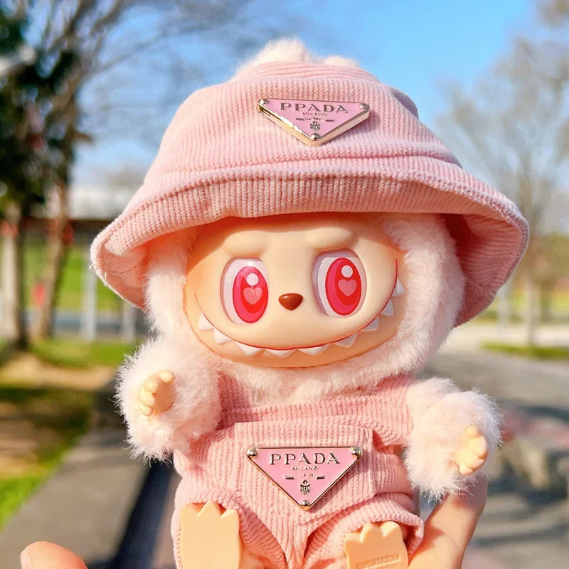 Labubu 17cm Corduroy Clothing Set