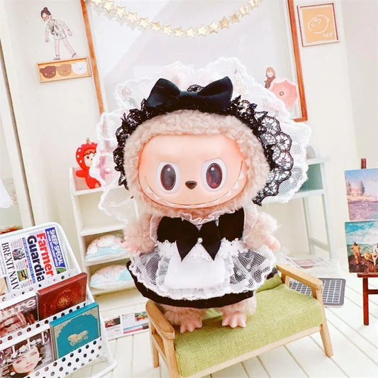 Labubu Black Maid Uniform Set