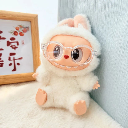 Transparent Plastic Glasses for Dolls