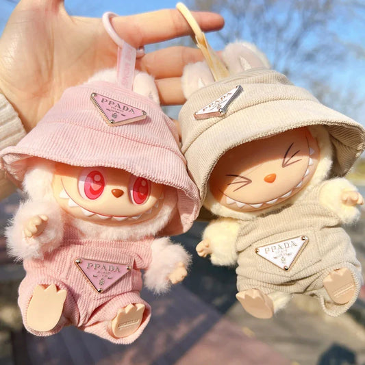 Labubu 17cm Corduroy Clothing Set