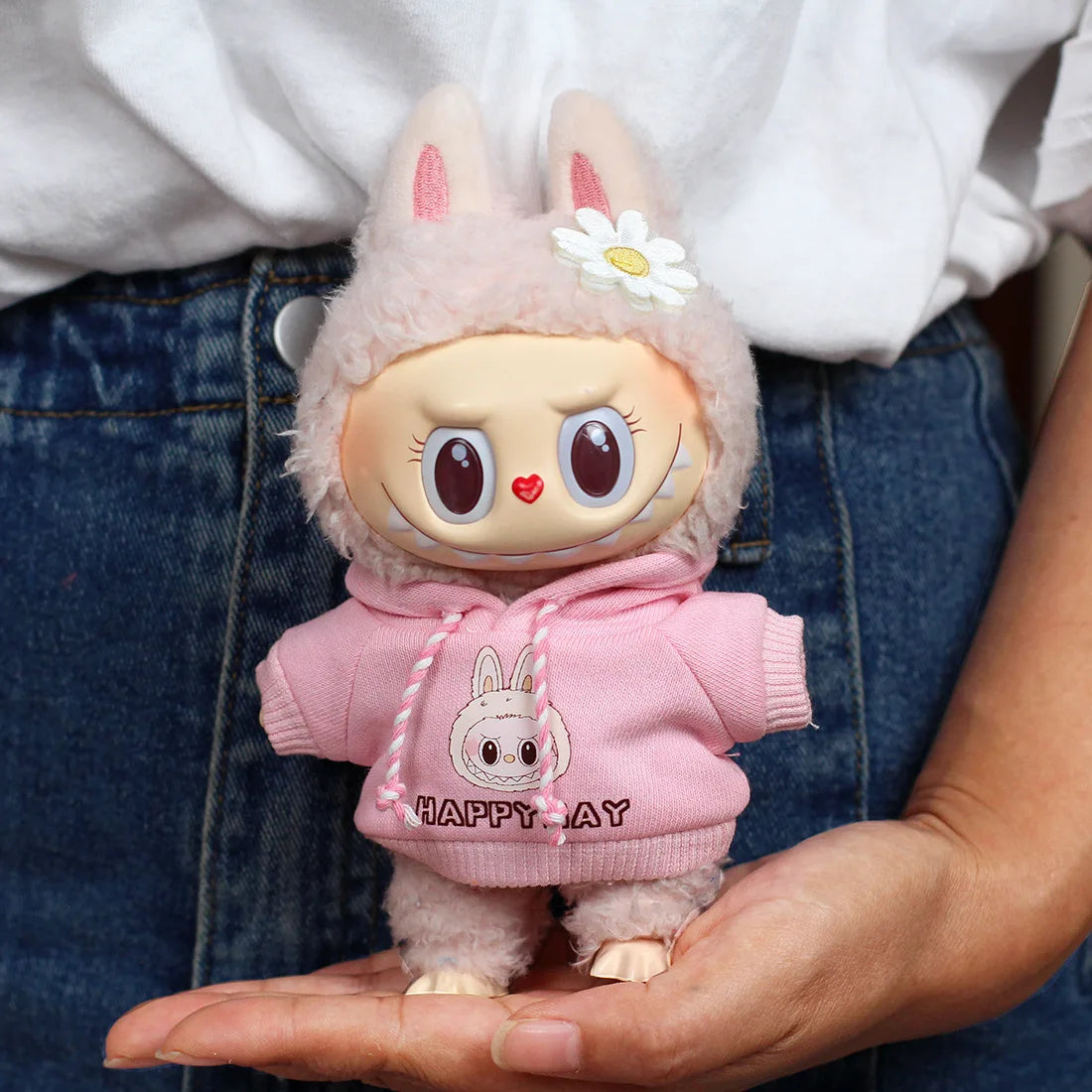 Labubu Idol Hoodie & Jeans Set