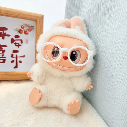 Transparent Plastic Glasses for Dolls