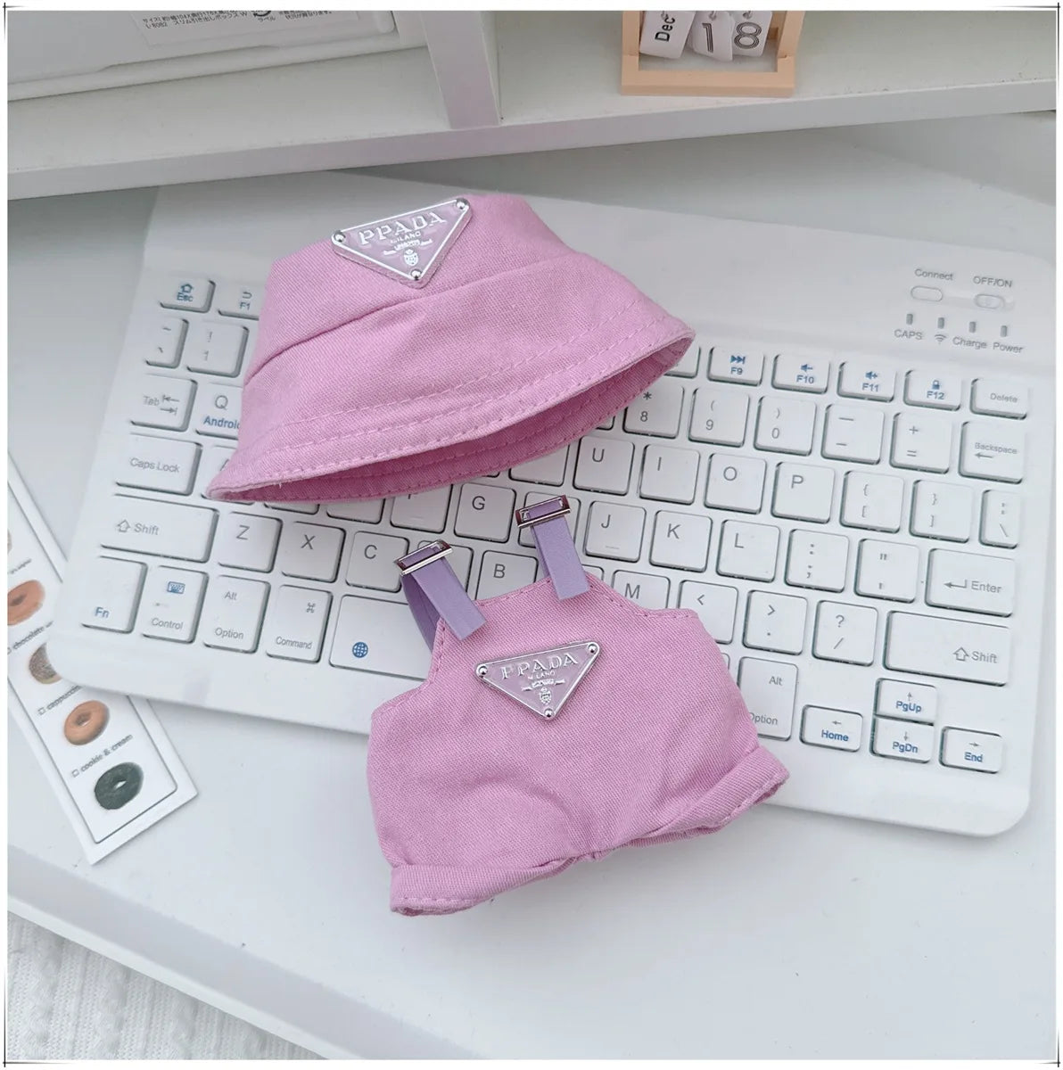 Labubu Corduroy Doll Outfit Set