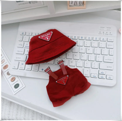 Labubu Corduroy Doll Outfit Set