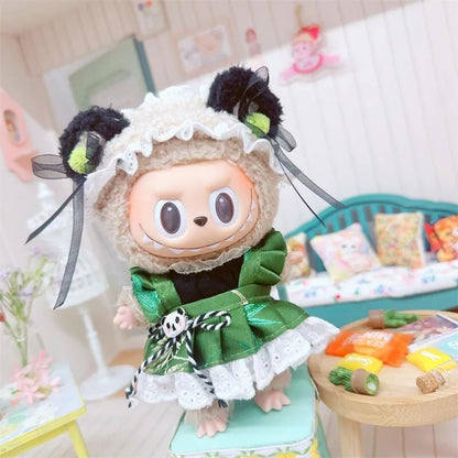 Labubu Black Maid Uniform Set