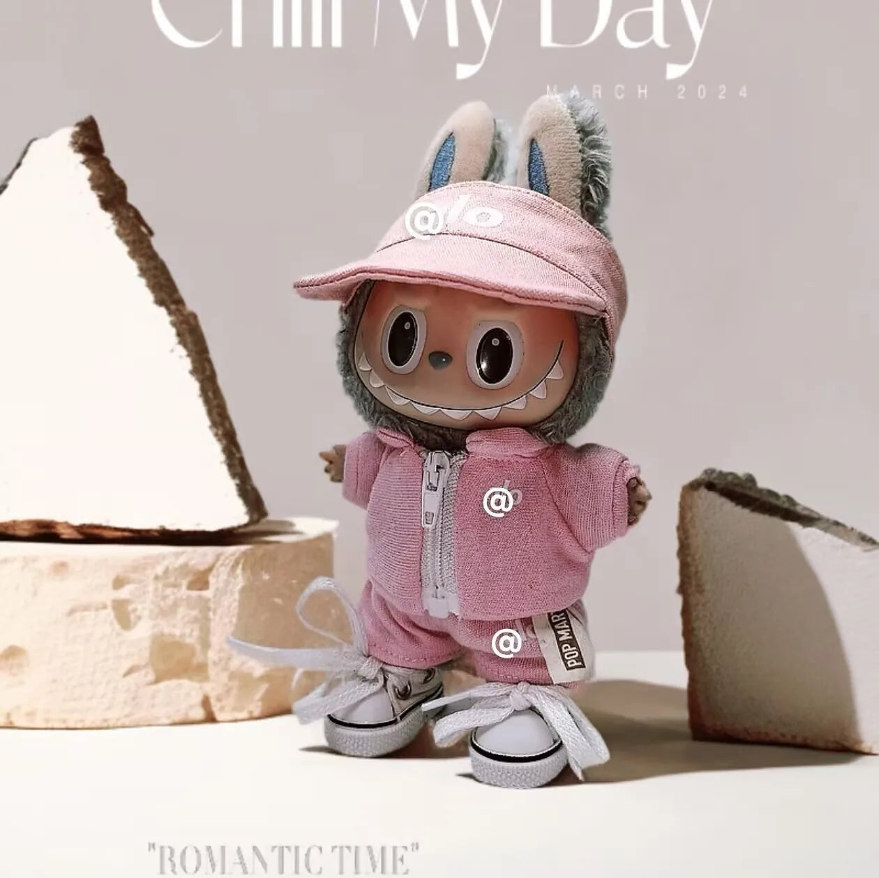 Labubu Luxury Macaron Clothes Set