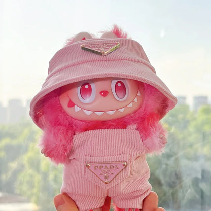 Labubu Corduroy Doll Outfit Set