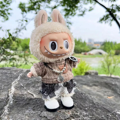 Labubu 17cm Street Trend Outfit