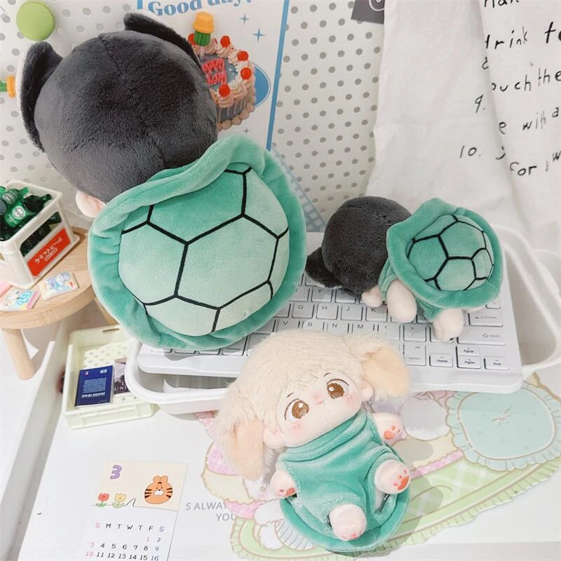 Mini Labubu Turtle Shell Coat Set