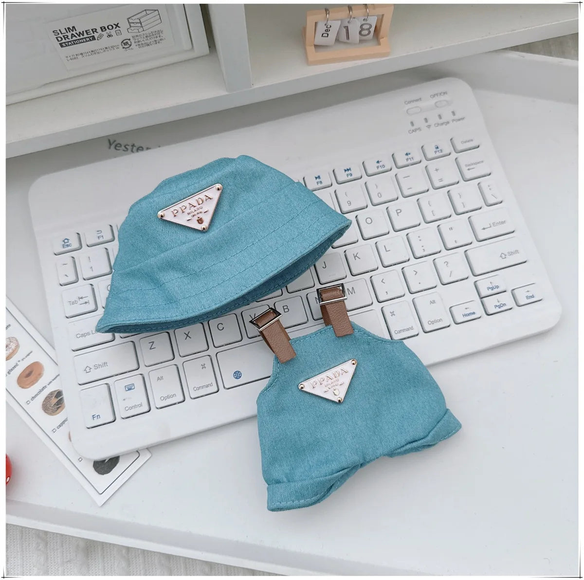 Labubu Corduroy Doll Outfit Set