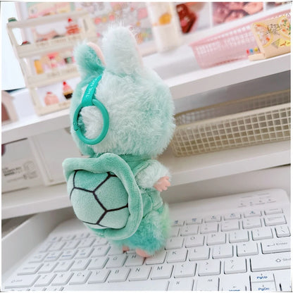 Mini Labubu Turtle Shell Coat Set