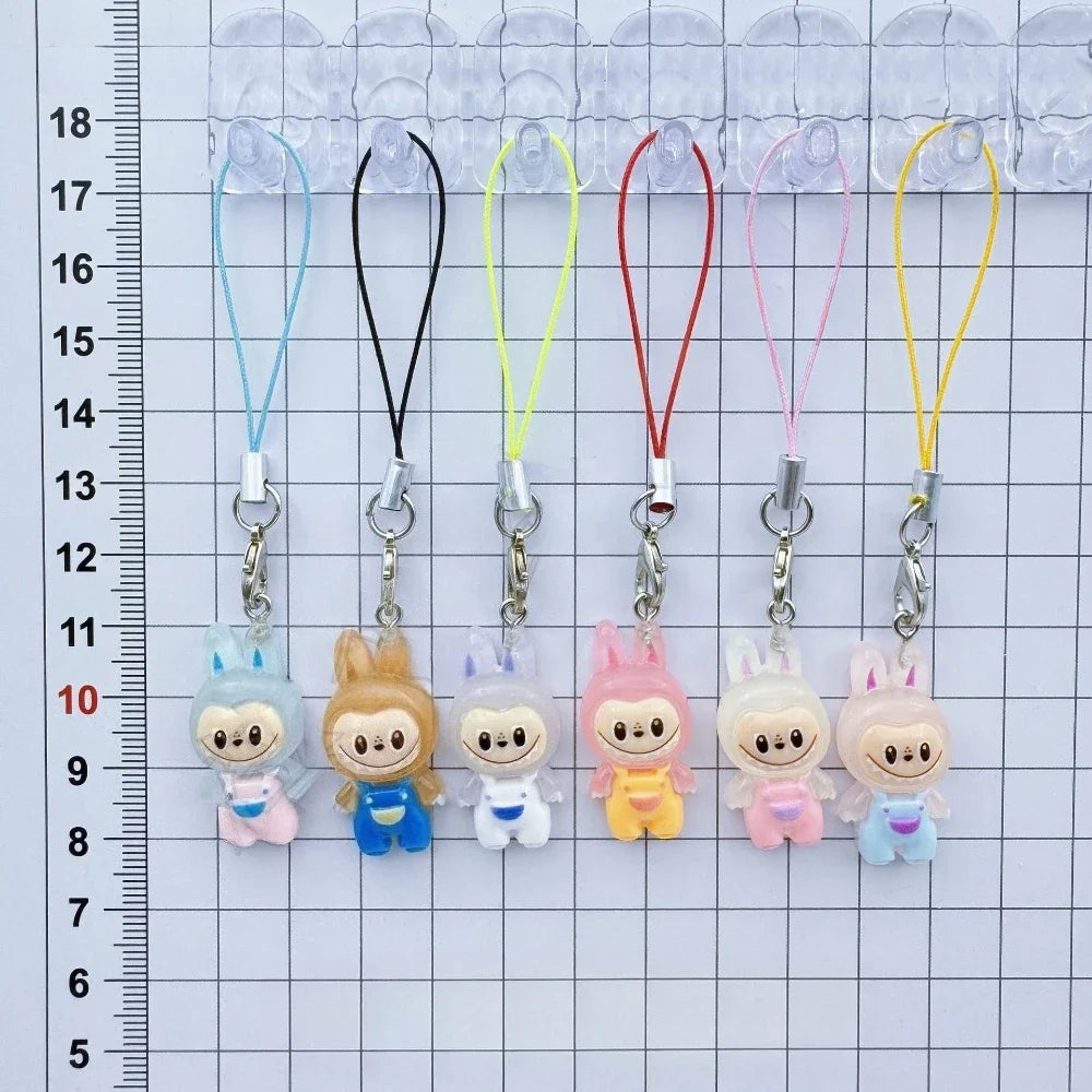 6Pcs Labu Anime Doll Pendants