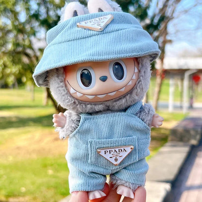Labubu 17cm Corduroy Clothing Set