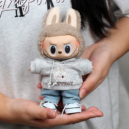 Labubu Idol Hoodie & Jeans Set