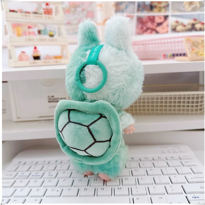 Mini Labubu Turtle Shell Coat Set