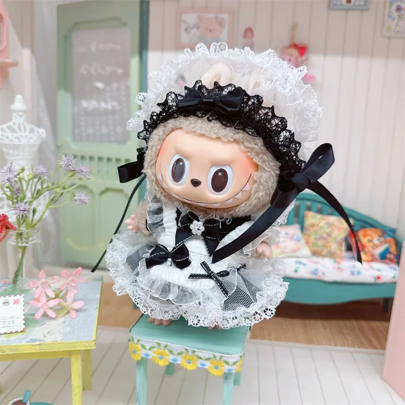 Labubu Black Maid Uniform Set