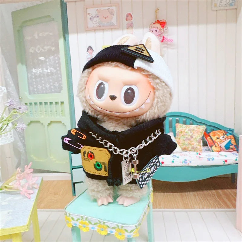 Labubu Black Maid Uniform Set