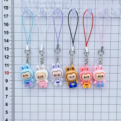 6Pcs Labu Anime Doll Pendants