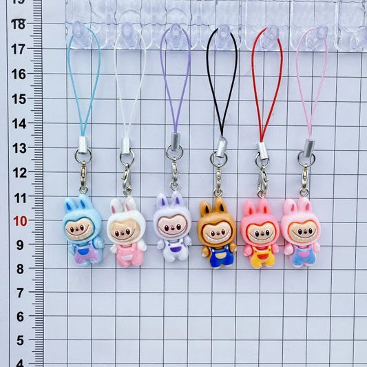6Pcs Labu Anime Doll Pendants
