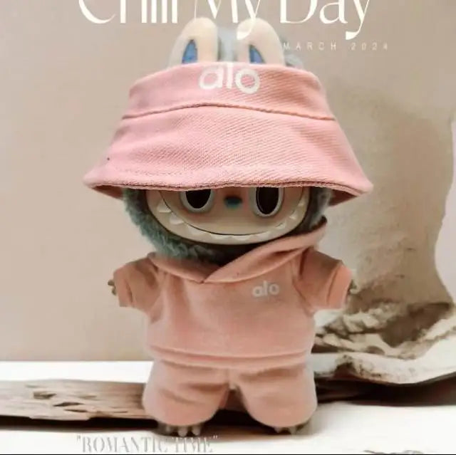 Labubu Luxury Macaron Clothes Set