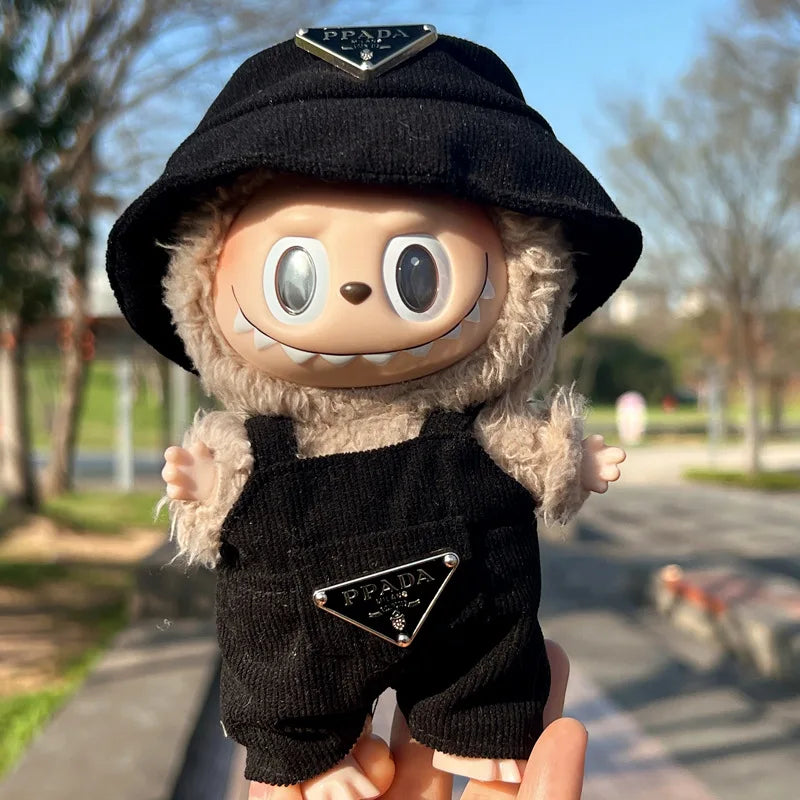 Labubu Corduroy Doll Outfit Set