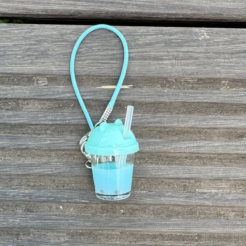 Labubu 15-17cm Pearl Milk Tea Pendant