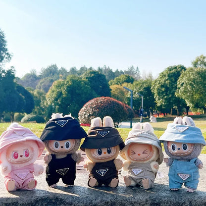 Labubu Corduroy Doll Outfit Set