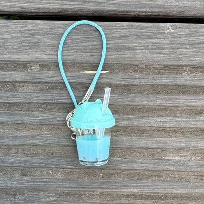 Labubu 15-17cm Pearl Milk Tea Pendant