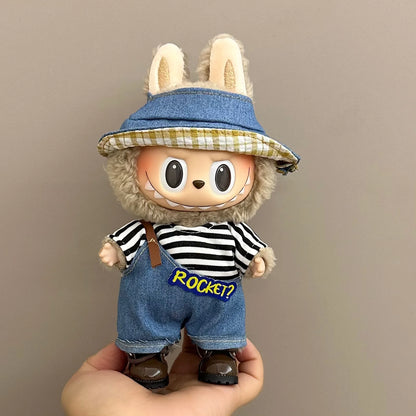 Labubu 17cm Street Trend Outfit