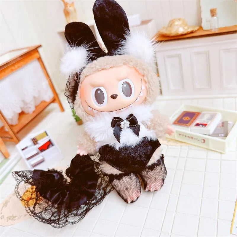 Labubu Black Maid Uniform Set