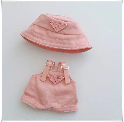 Labubu Corduroy Doll Outfit Set
